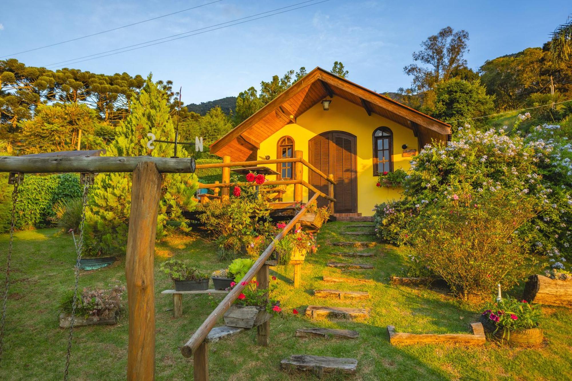 Chales Pedra Do Bau 상벤투 두 사푸카이 외부 사진
