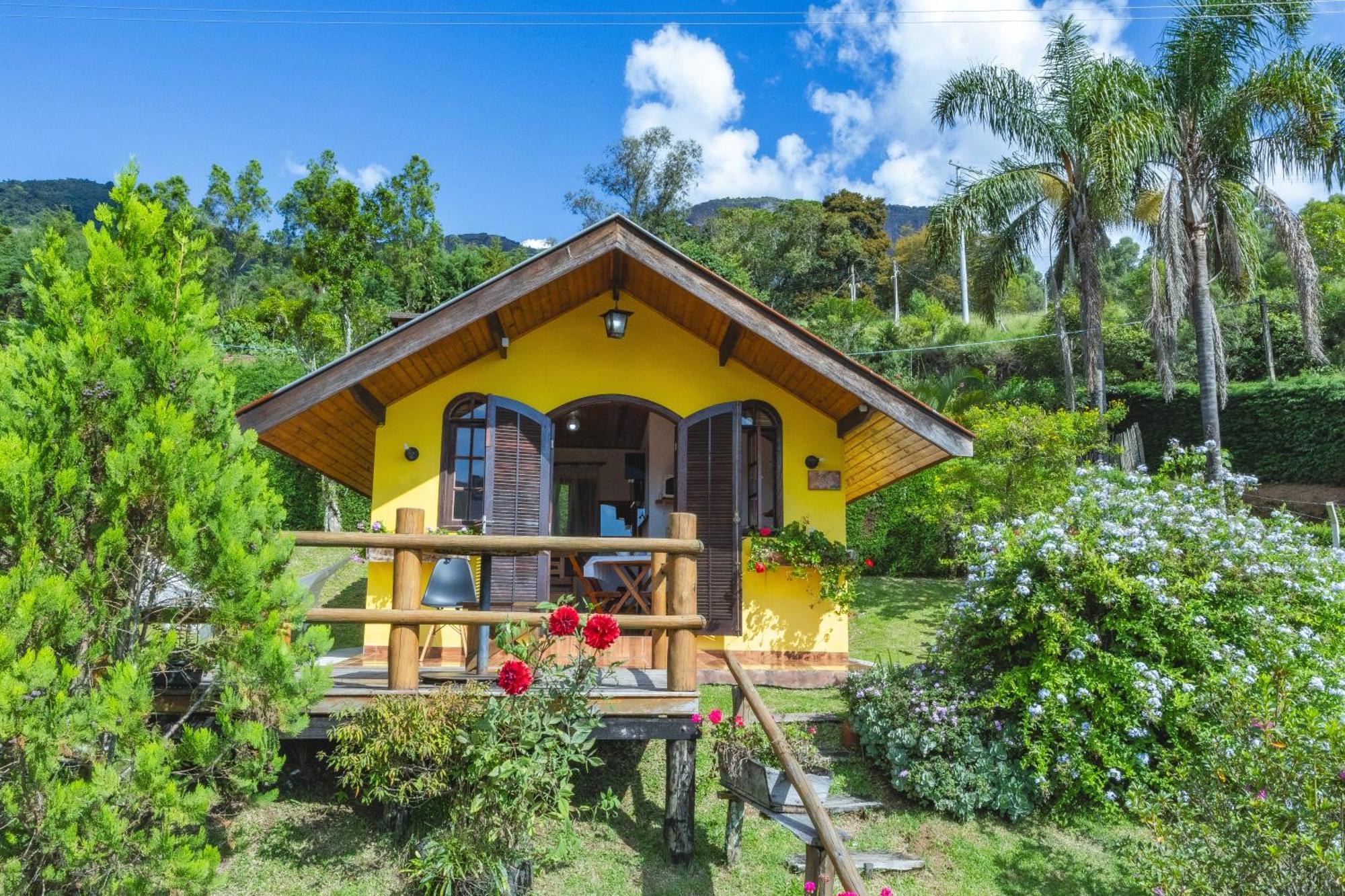 Chales Pedra Do Bau 상벤투 두 사푸카이 외부 사진